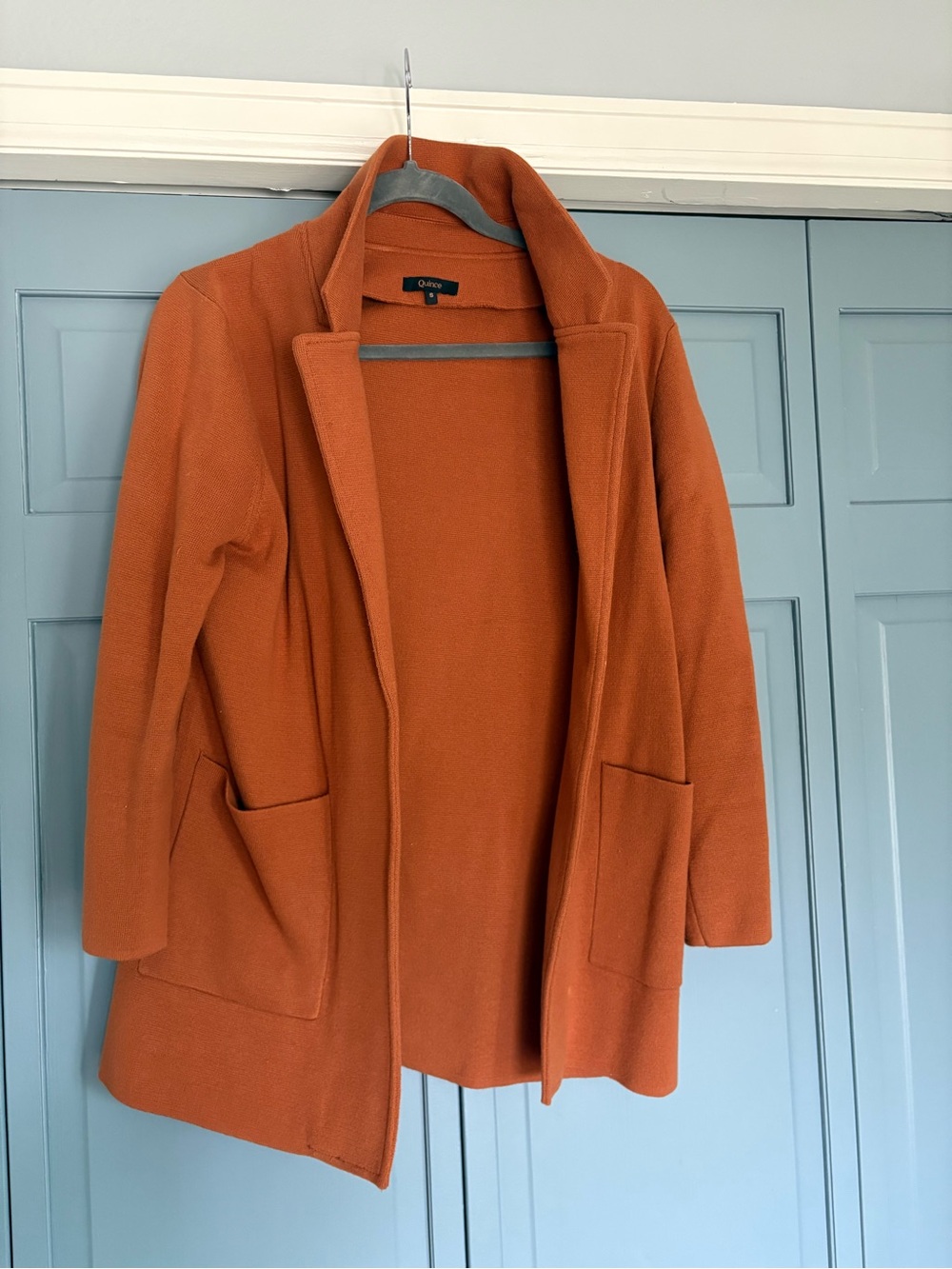 Quince Burnt Orange Coat